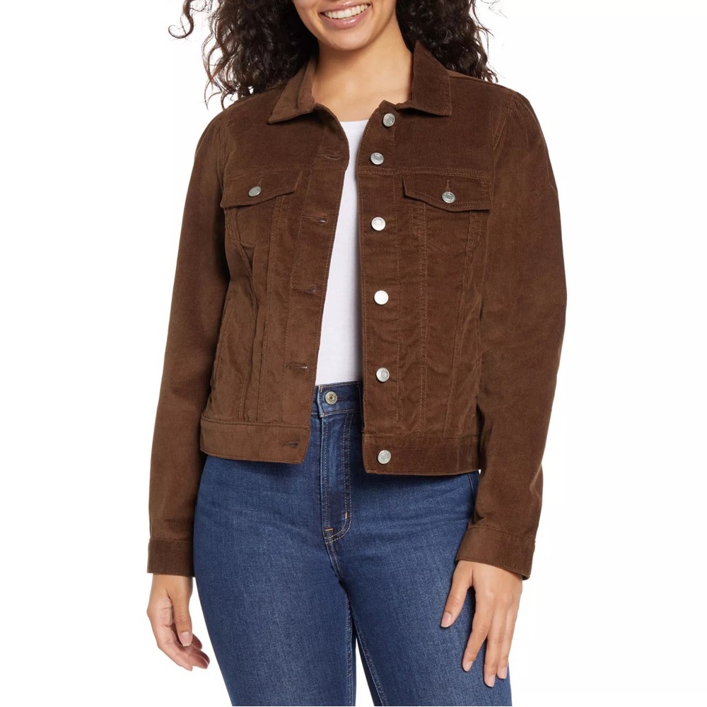 GAP Brown Corduroy Jacket with Classic Style